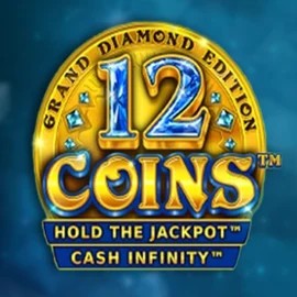 Slots logo of 12 Coins Grand Diamond Edition from Wazdan at Yoyo Casino