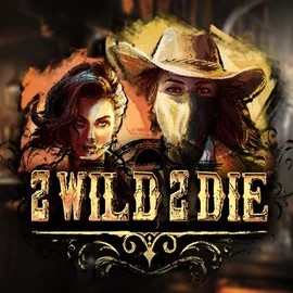 2 Wild 2 Die slot logo by Hacksaw Gaming at Yoyo Casino