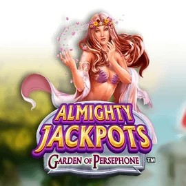 Official Jackpots logo: Almighty Jackpots: Garden of Persephone by Novomatic at Yoyo Casino