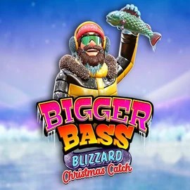 Bigger Bass Blizzard Christmas Catch slot visual from Pragmatic Play available on yoyospin.eu