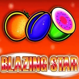 Blazing Star online game logo by Merkur Gaming on yoyospin.eu