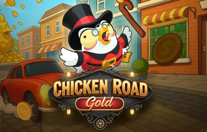 Chicken Road Gold game by InOut – logo hosted on Yoyo Casino