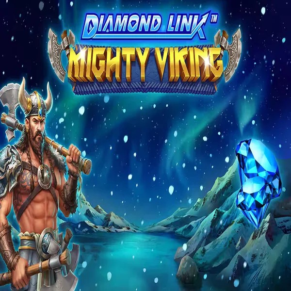Diamond Link Mighty Viking logo by Greentube at Yoyo Casino