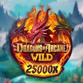 Dragons of Arcane Wild slot visual from Foxium available on yoyospin.eu