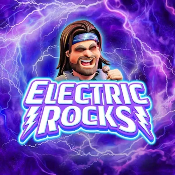 Slots logo of Electric Rocks from Inspired Gaming at Yoyo Casino
