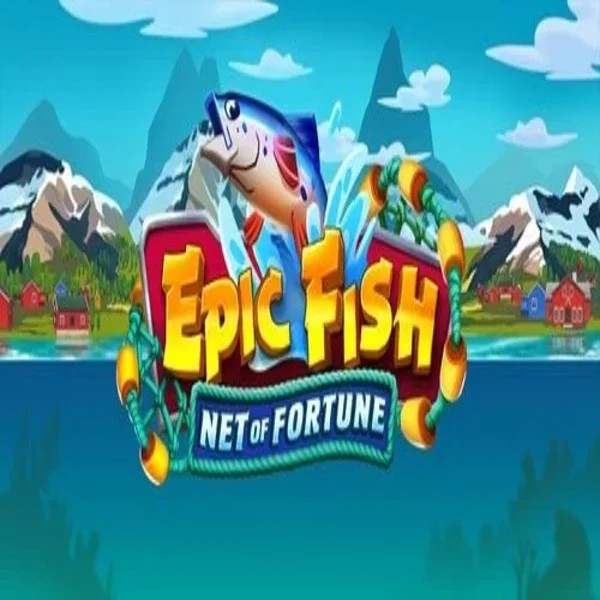 Epic Fish Net of Fortune slot logo by Quickspin at Yoyo Casino