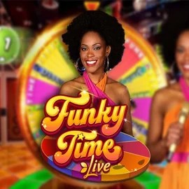 Funky Time slot icon by Evolution, available at Yoyo Casino