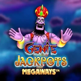 Genie Jackpots Megaways slot visual from Blueprint Gaming available on yoyospin.eu