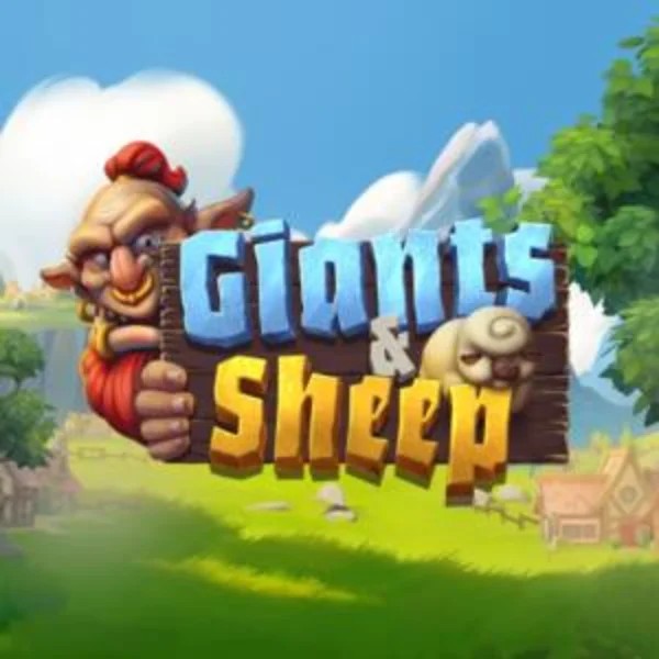 Official Slots logo: Giants and Sheep by Relax Gaming at Yoyo Casino