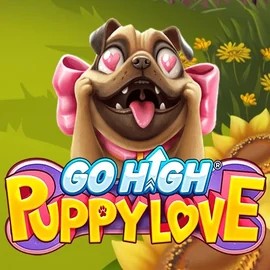 Go High Puppy Love logo – Slots by RubyPlay at Yoyo Casino