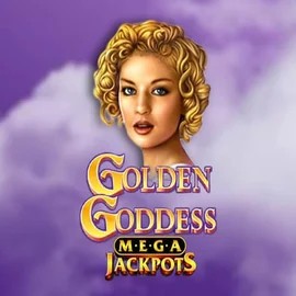 Jackpots logo of Golden Goddess Megajackpots from IGT at Yoyo Casino