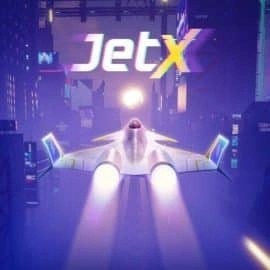 jetX slot logo by SmartSoft at Yoyo Casino