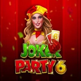 Try Joker Party 6 slot by Greentube on yoyospin.eu – logo image