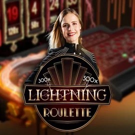 Live Casino logo of Lightning Roulette from Evolution at Yoyo Casino