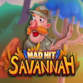 Mad Hit Savannah by RubyPlay, showcased at yoyospin.eu – game logo