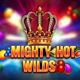 Mighty Hot Wilds slot logo by Inspired Gaming at Yoyo Casino