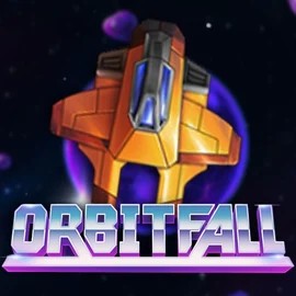 Orbitfall by ELK Studios, showcased at yoyospin.eu – game logo