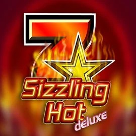 Sizzling Hot Deluxe slot logo by Novomatic at Yoyo Casino