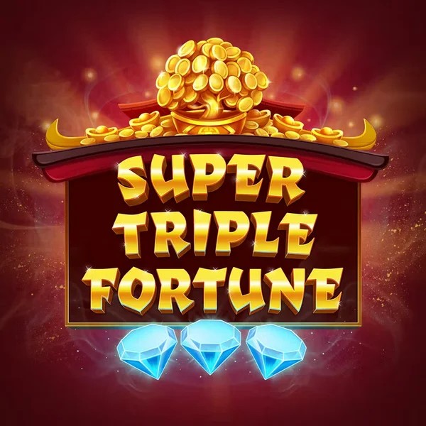 Super Triple Fortune logo by Greentube at Yoyo Casino