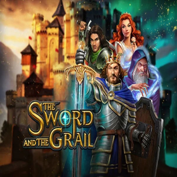 The Sword and the Grail slot visual from Play'n GO available on yoyospin.eu