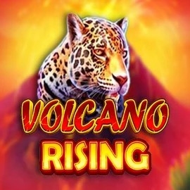 Volcano Rising logo by RubyPlay at Yoyo Casino